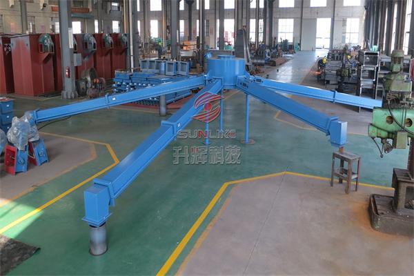 庫(kù)頂生料水泥分配器